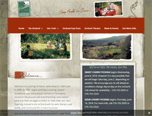 Tablet Screenshot of leveringorchard.com